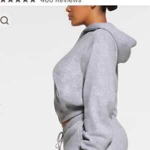 SKIMS Light Gray Women's Hoodie #ANY GIRL WOULD LIVE THIS FOR CHRISTMAS!